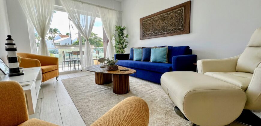 New 1BR Condo, Pool View 70m to the Beach. Los Corales