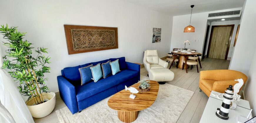 New 1BR Condo, Pool View 70m to the Beach. Los Corales