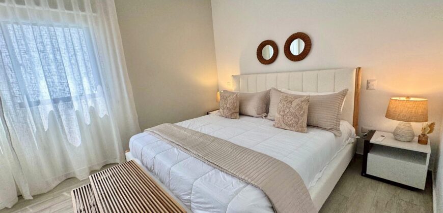 Caribbean Dream 2BR Downtown – Pool & Gym Punta Cana