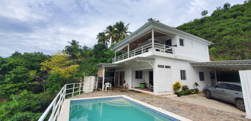 Ocean View Duplex Villa in Cosón | Private Pool & Large Lot
