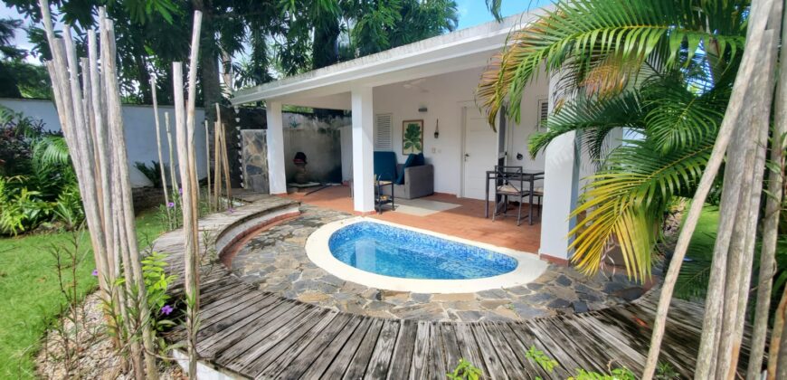 Tropical bungalow investment property, near playa Bonita